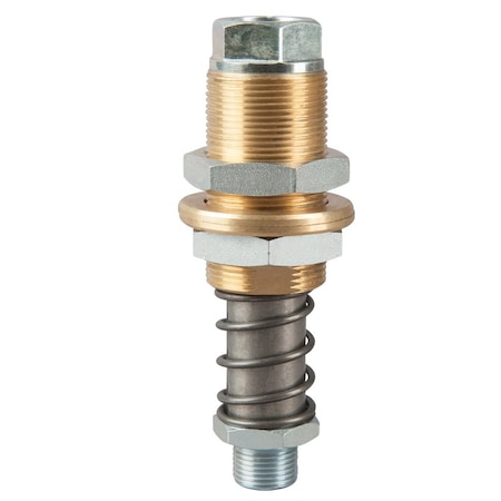 Fipa Spring leveler, torsionally rigid, travel = 25 mm, heavy duty use, G3/8-male 50.353